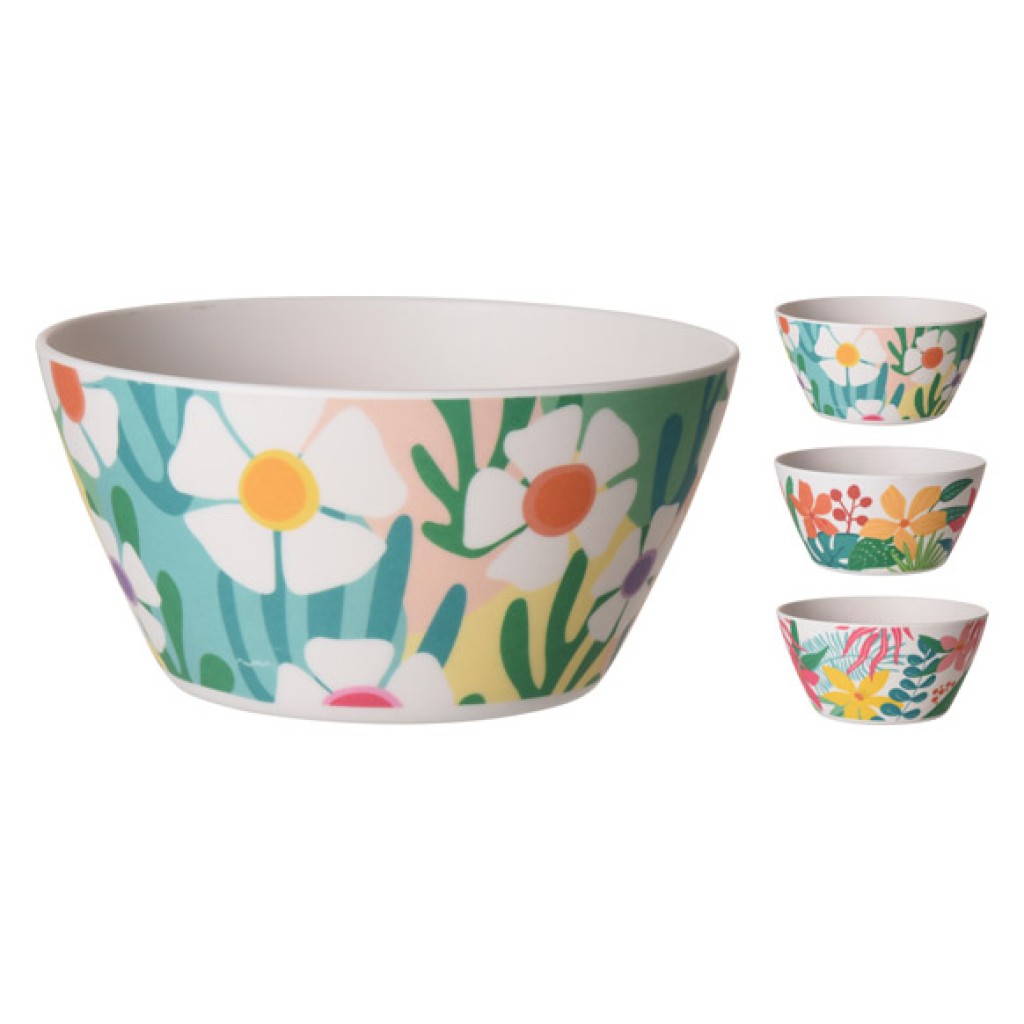 BOL MELAMINA DECORADO     é14,5 X 7 CM -